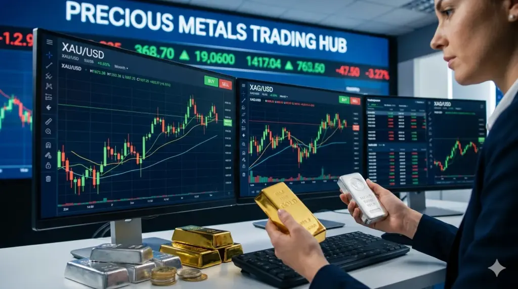 Gold and Silver Trading